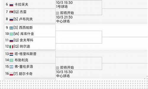 阿斯塔纳比赛赛程表-阿斯塔纳比赛赛程